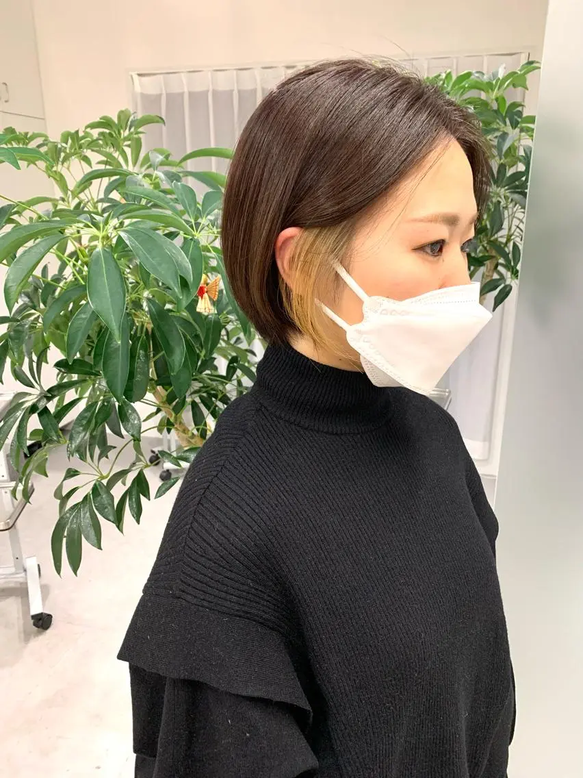 🎀レディースカット　ボブ~ショート👩🏼‍🦳の写真