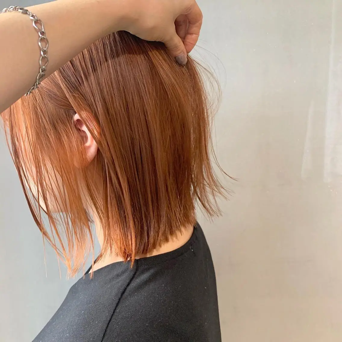 ショート カラー パーマ ヘアアレンジ メンズ キッズ ネイル マツエク・マツパ メンズブリーチ ブリーチ ダブルカラー ブリーチなしカラー ドット ウルフレイヤーカット /チヒロのヘアスタイル