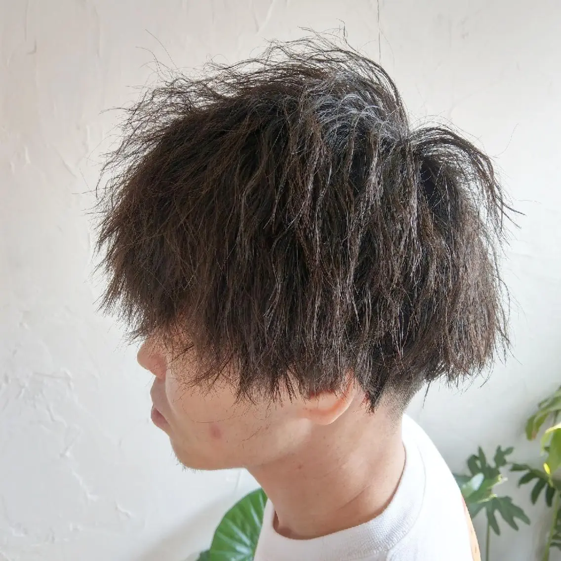 ショート パーマ メンズ メンズパーマ メンズツイストパーマ ツイストパーマ カット パーマ Add9 柳田健登のヘアスタイル