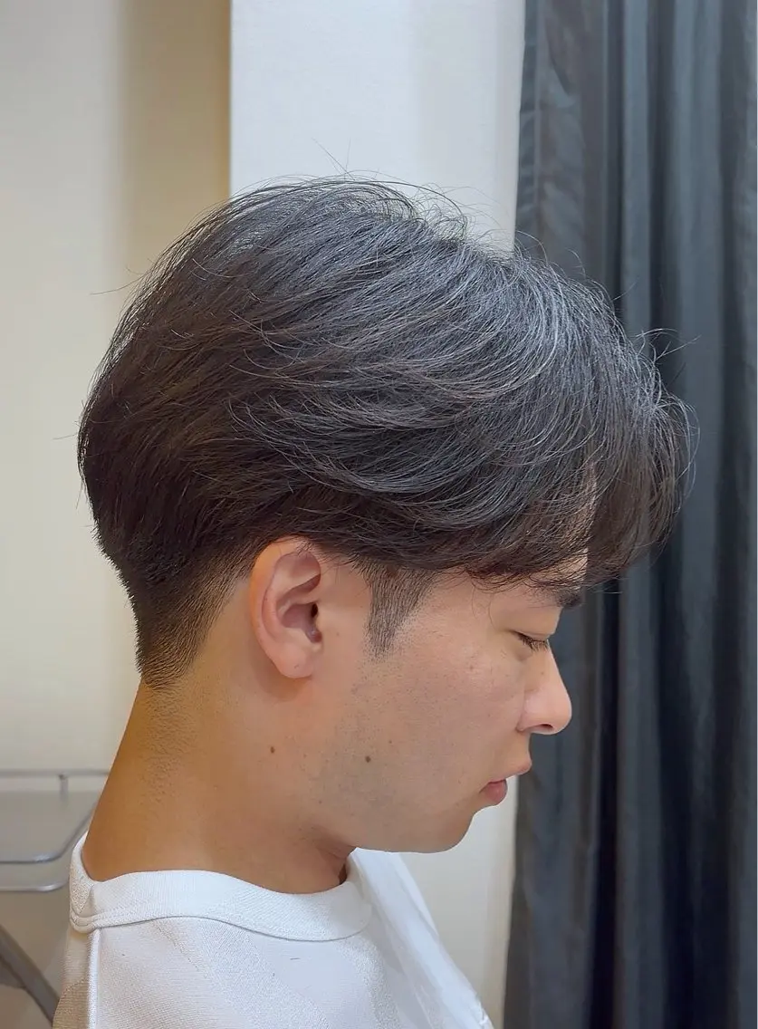メンズ センターパート メンズ特化🍀田上 一颯/PERCUTのヘアスタイル