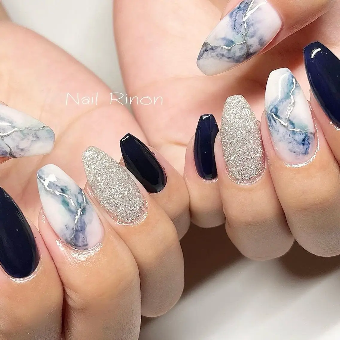 ネイル 夏ネイル ハンドネイル Nail Rinonのネイルデザイン