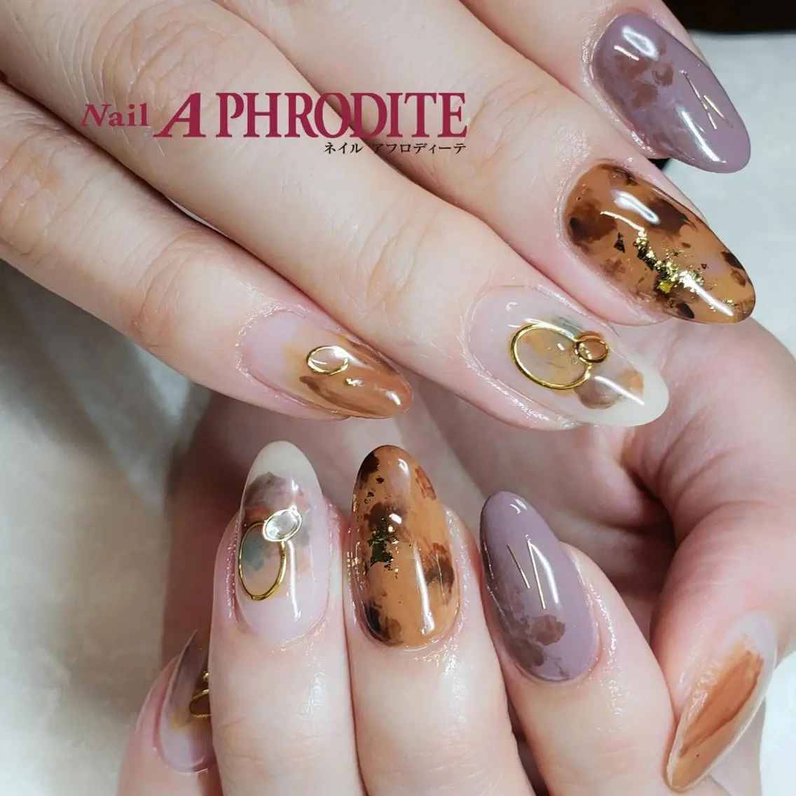 ネイル ニュアンスネイル Nail Aphroditeのネイルデザイン