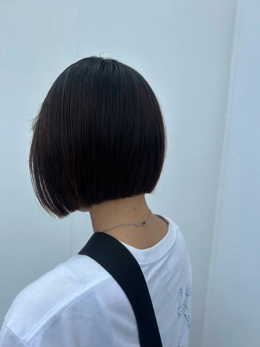 ショート ボブ GRAFICA 優香のヘアスタイル