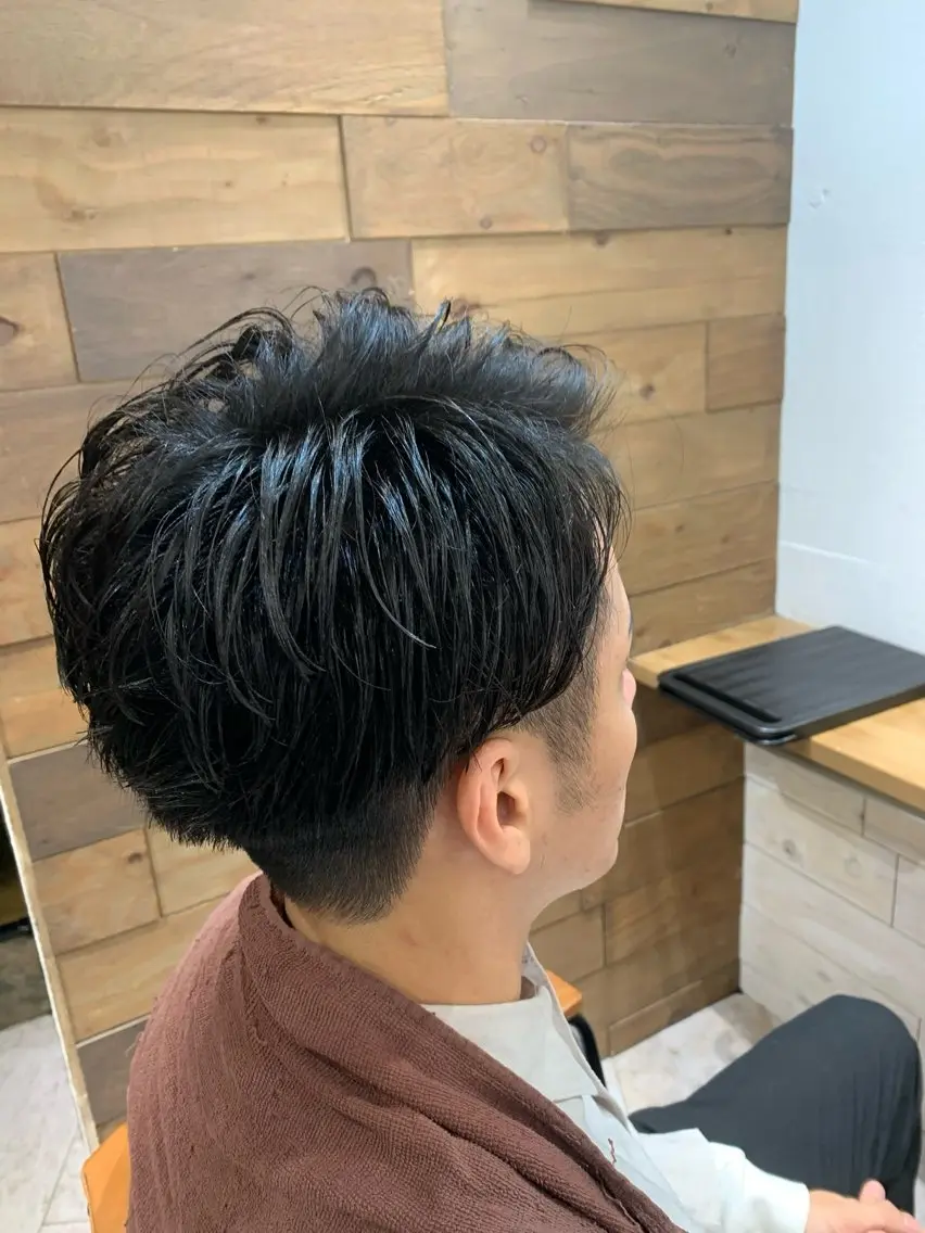 ショート メンズデザイナー Jojiのヘアスタイル