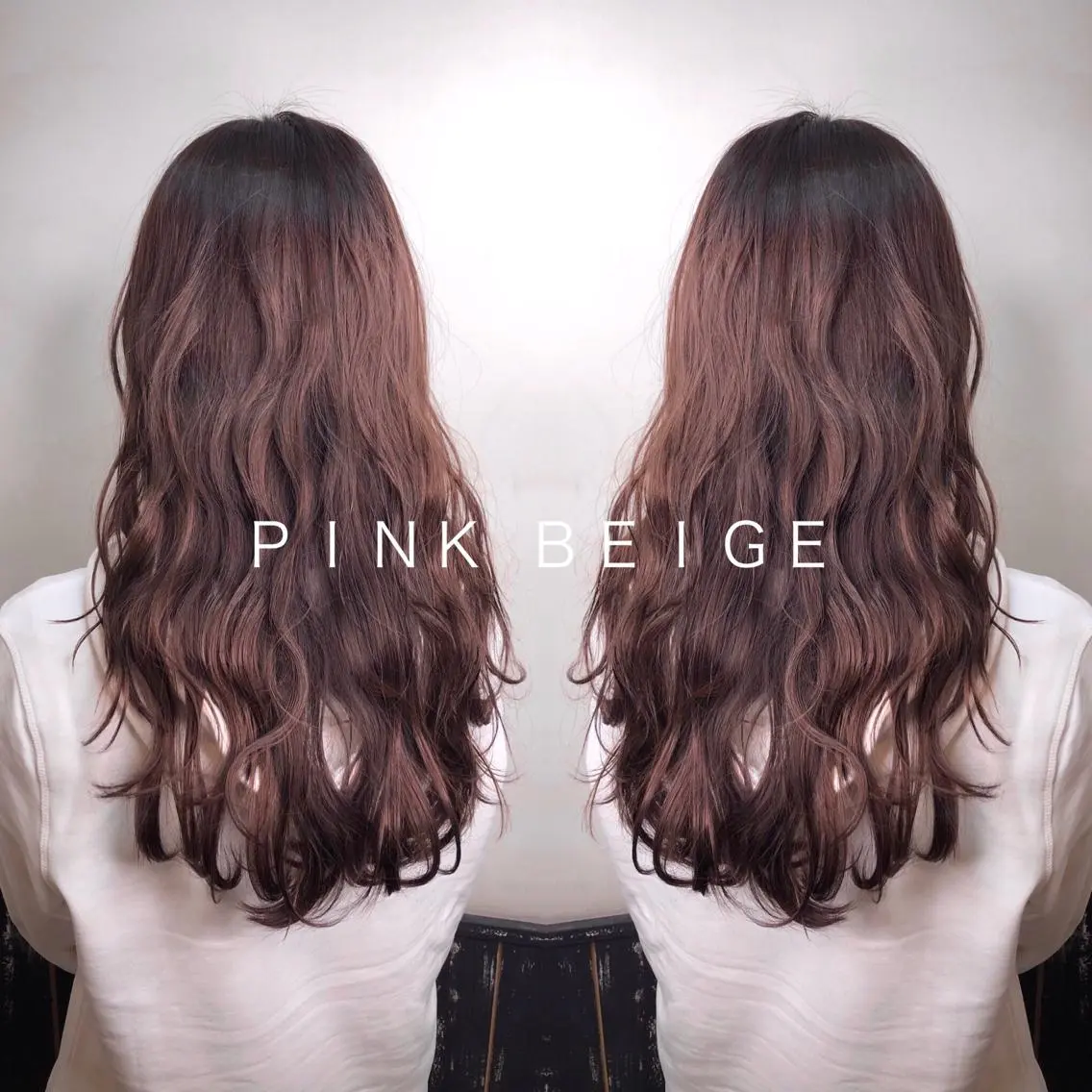 ロング カラー パーマ ベージュカラー ブリーチ ハイトーンカラー ブリーチなしカラー ピンクカラー カット ヘアカラー トリートメント ヘッドスパ 美髪矯正 🌈髪質改善 山下のヘアスタイル