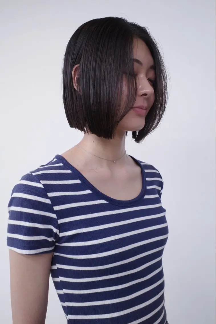 ショート カット ヘアカラー 葉 /レイヤーカットのヘアスタイル