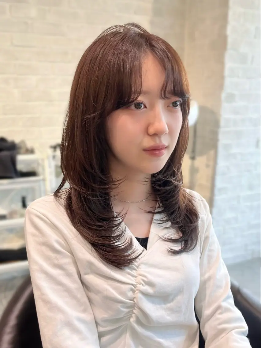 【当日予約◎】カット+カラー+内部補修3stepトリートメント💪🏻💕の写真