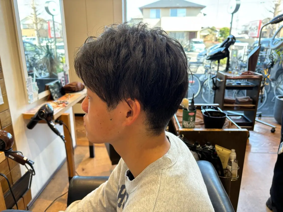 ショート ボブ ショートヘア 縮毛矯正 秋山知穂🧸縮毛矯正 ショート新越谷南越谷のヘアスタイル