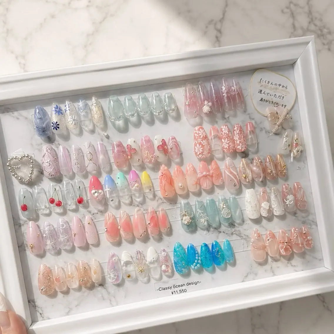 ネイル ハンドネイル Mnailsalon フィルイン対応サロンのネイルデザイン