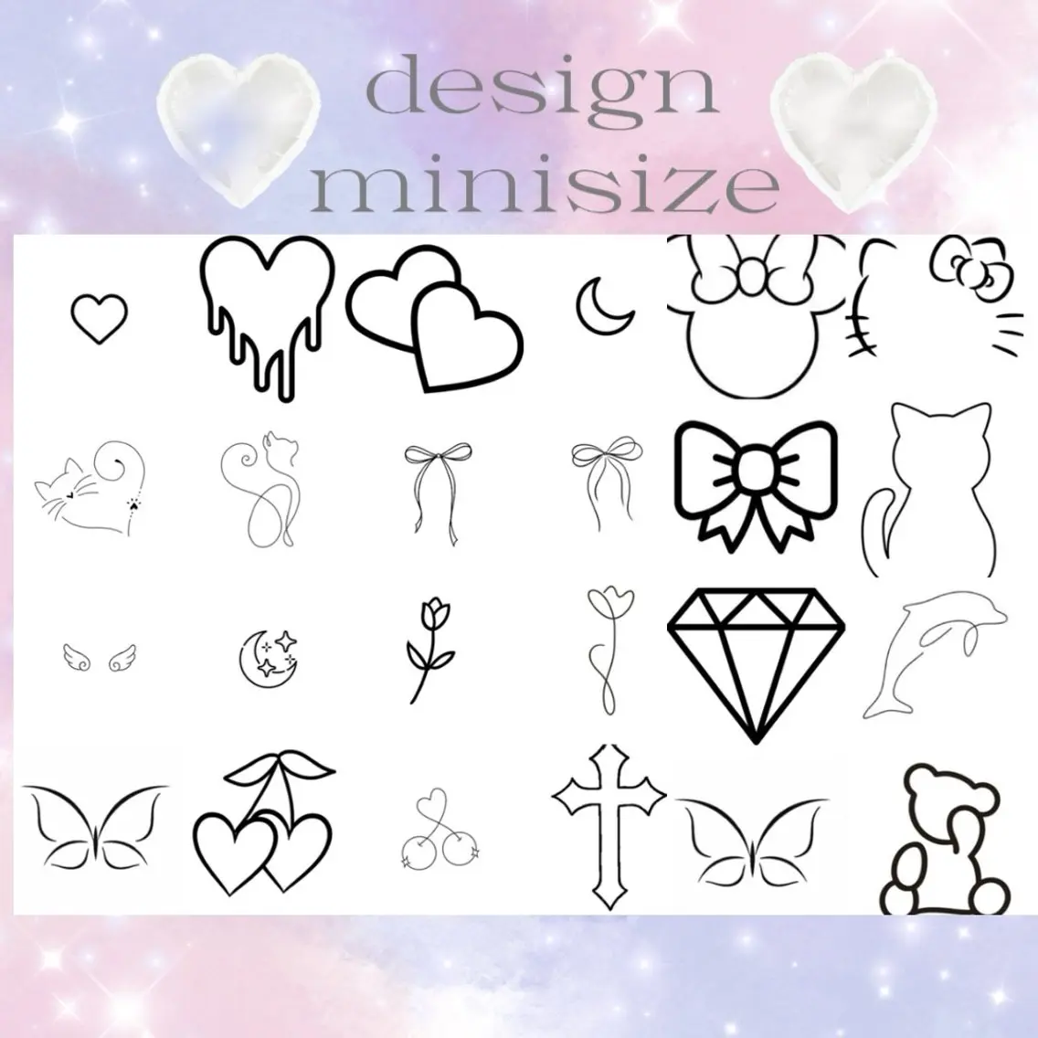 💎夏限定💎ボディージュエリー💎【miniサイズ✖️2】💎二色まで選べます💎【3000】の写真
