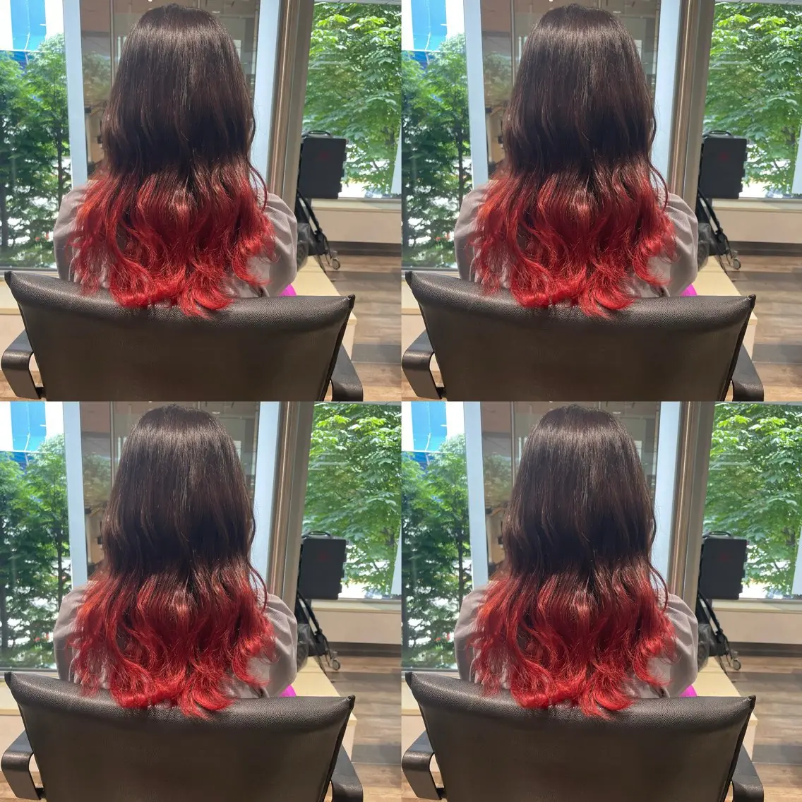 ロング エクステ×髪質改善× 𝑺𝑬𝑵𝑹𝑰のヘアスタイル