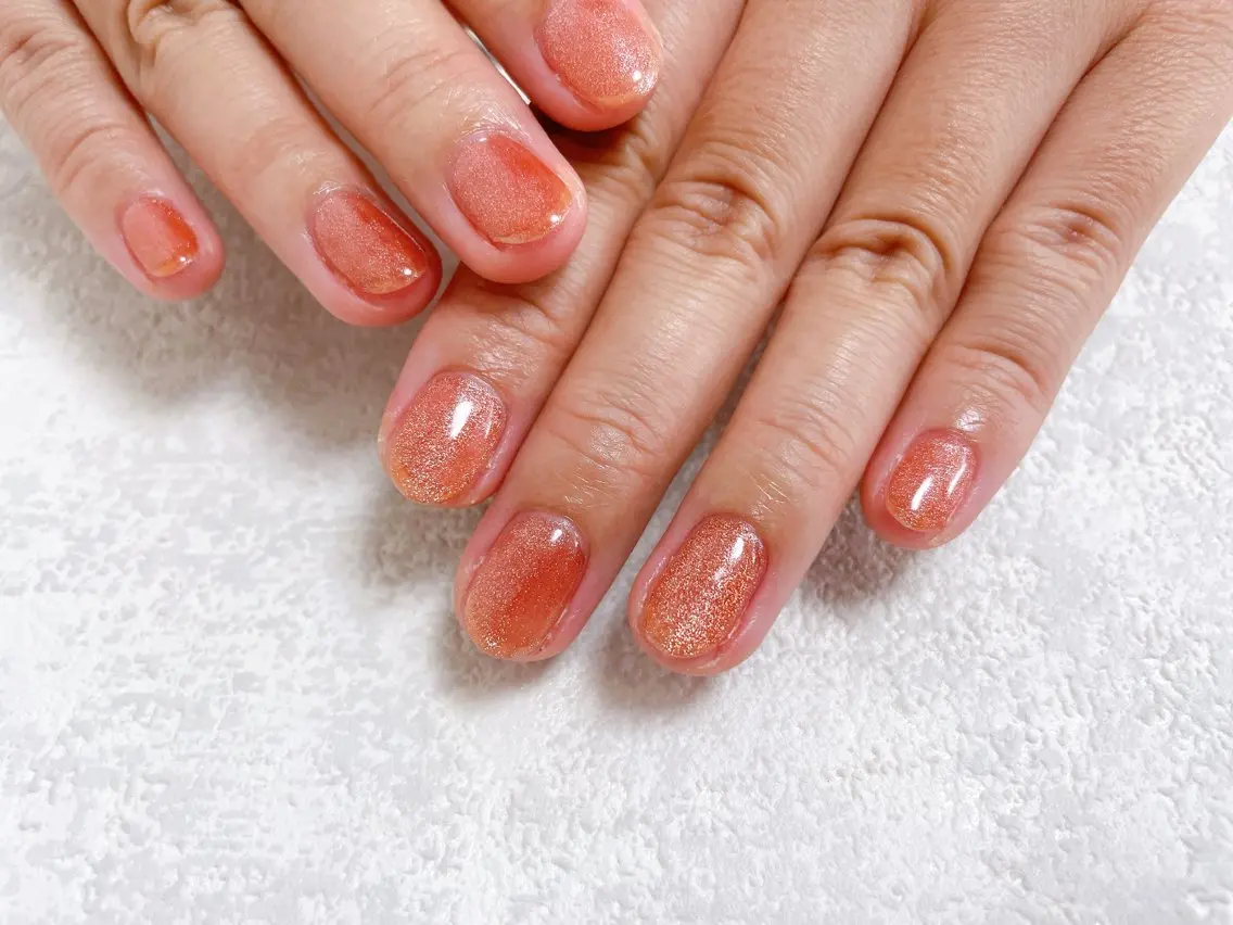 ネイル オーロラネイル フットネイル フレンチネイル ジェルネイル 韓国ネイル ハンドネイル mogunail &blowのネイルデザイン