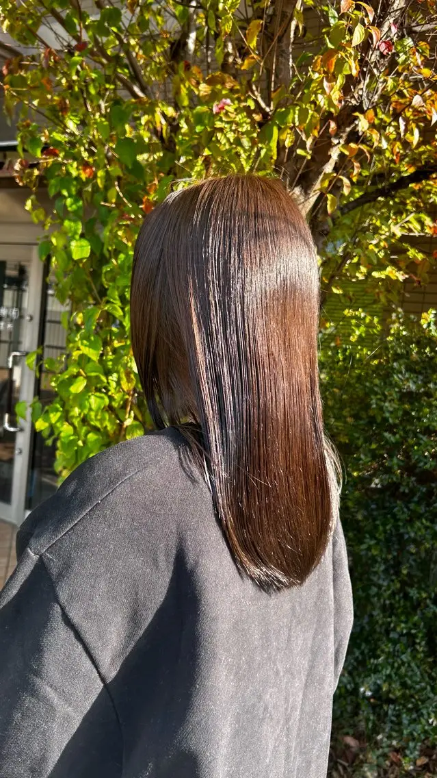 ロング 河田 日和のヘアスタイル