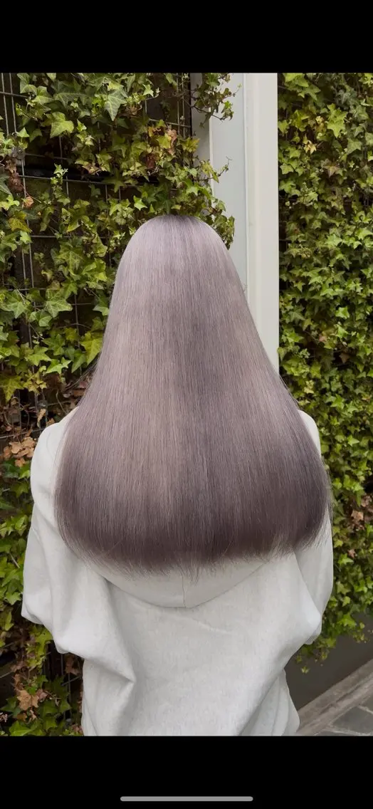 ロング カラー カット ヘアカラー トリートメント れい🫧 ハイトーン特化のヘアスタイル
