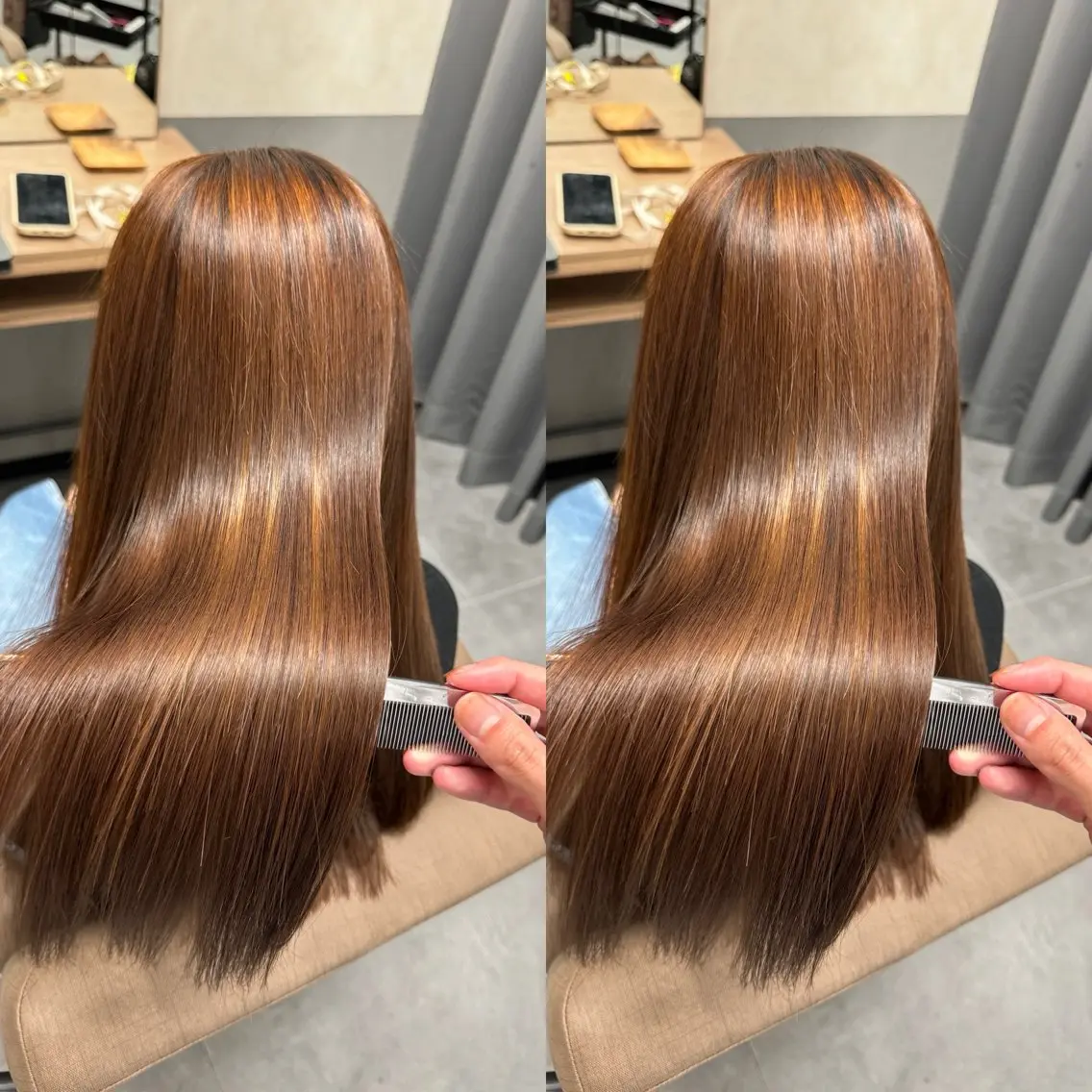 ロング 縮毛矯正 トリートメント TELAHAIR 副店長 YUTOのヘアスタイル