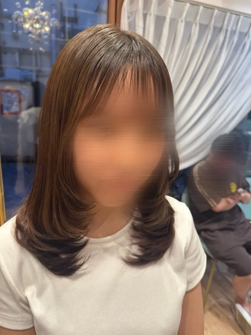 レイヤーカット💇‍♀️+コラーゲントリートメントの写真