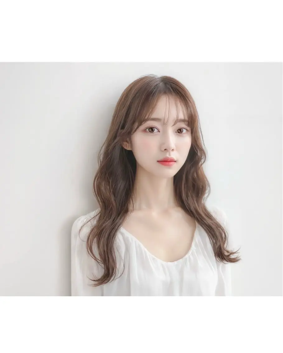 ロング カット ヘアカラー 小村 誠也のヘアスタイル