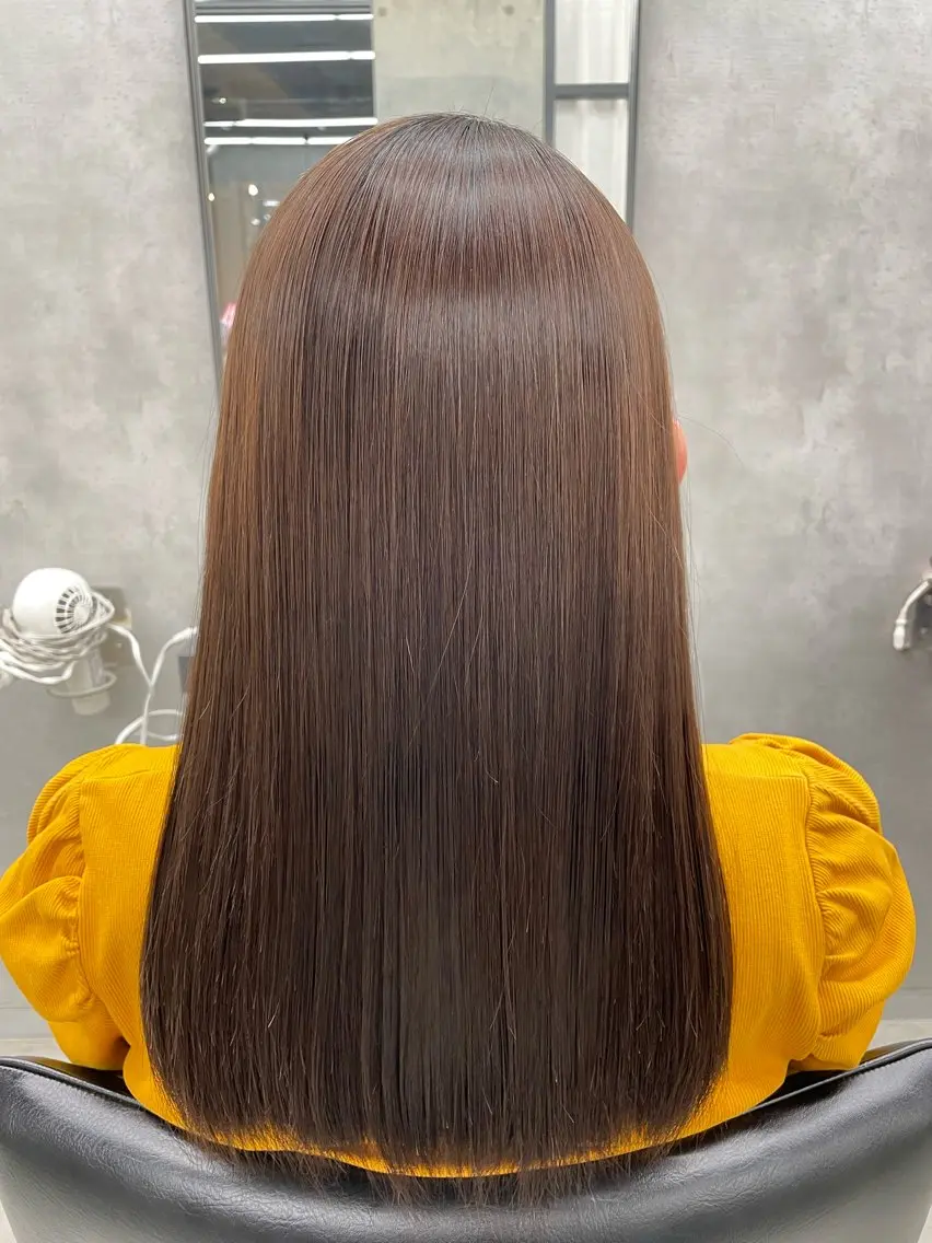 ロング 髪質改善 縮毛矯正 すぐ巻ける縮毛矯正 🍀勝倉　麗のヘアスタイル
