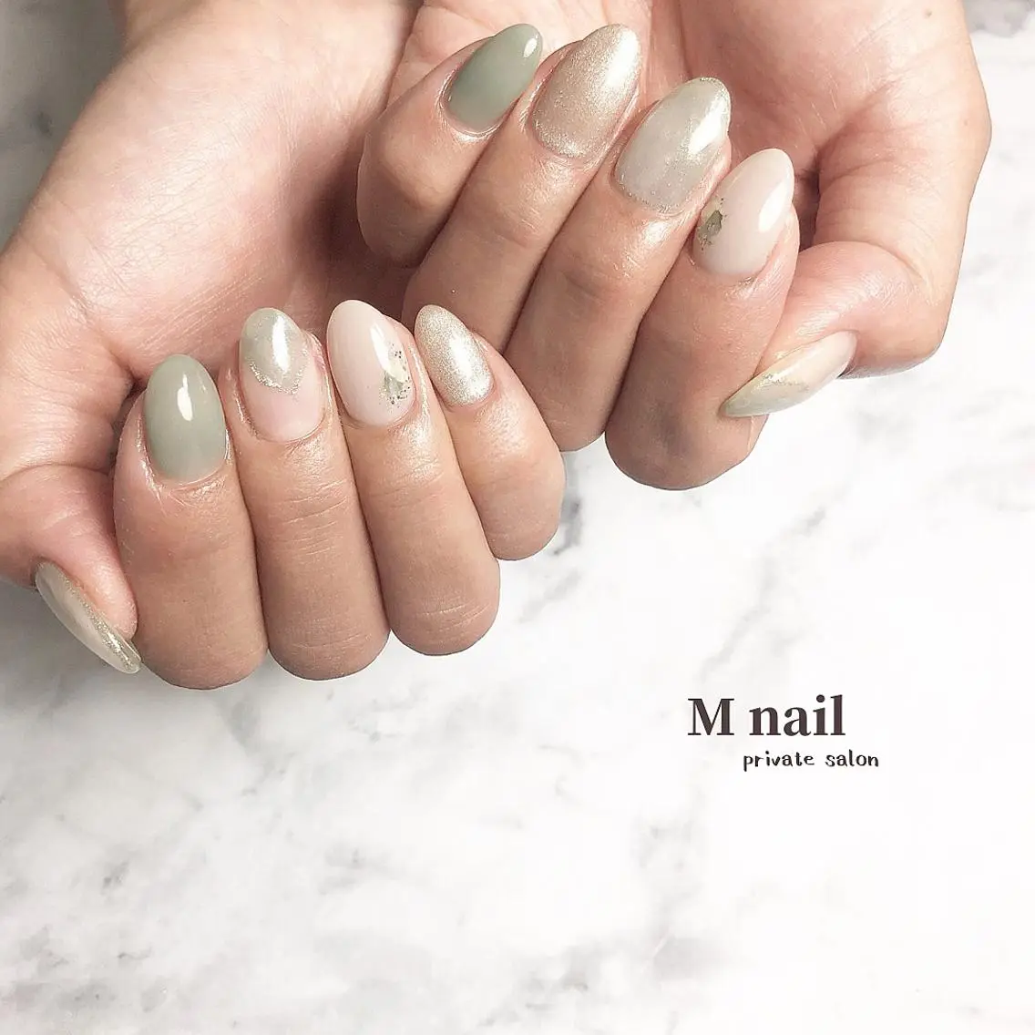 ネイル ハンドネイル M nailのネイルデザイン