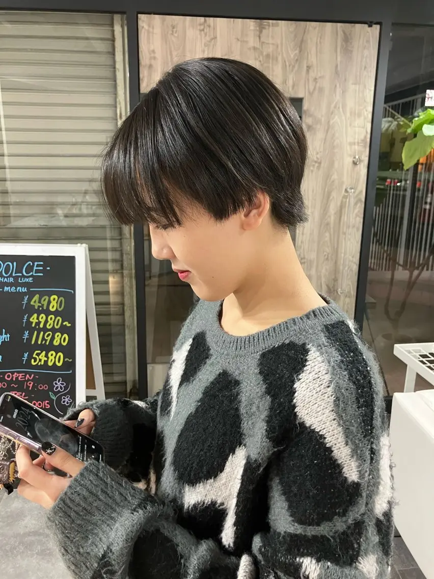 【カットモデル募集】レディースショートカット(シャンプーブロー込み)✂️の写真