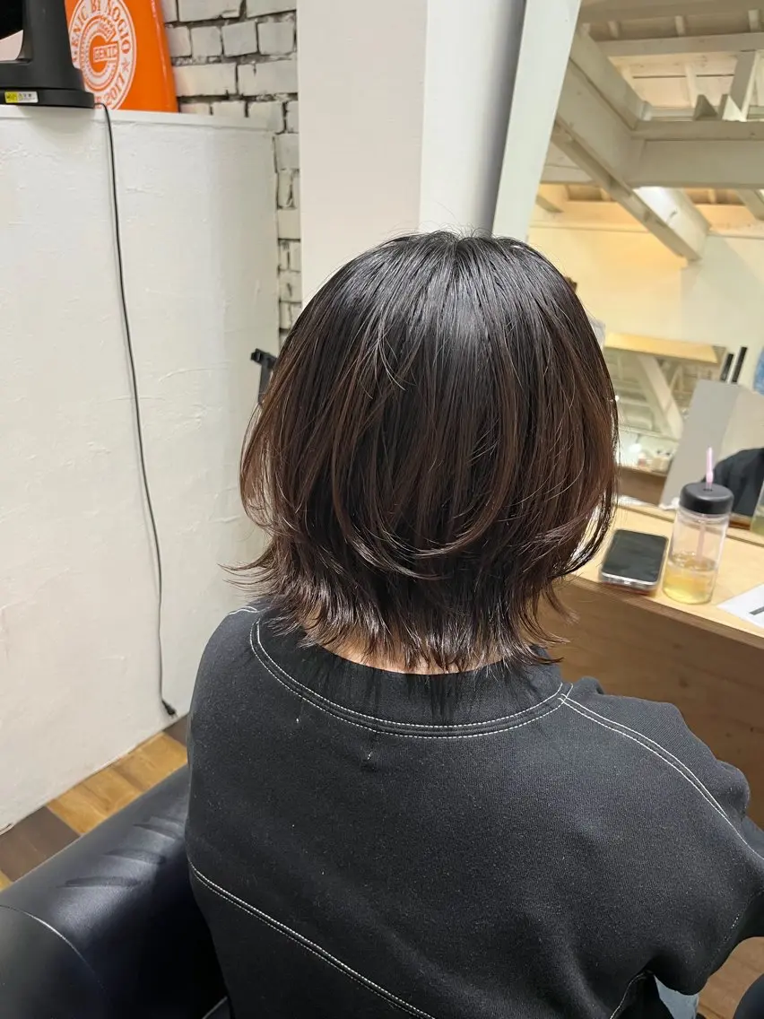 ショート ボブ レイヤーカット 【GENIC by Nogio】 Rinのヘアスタイル