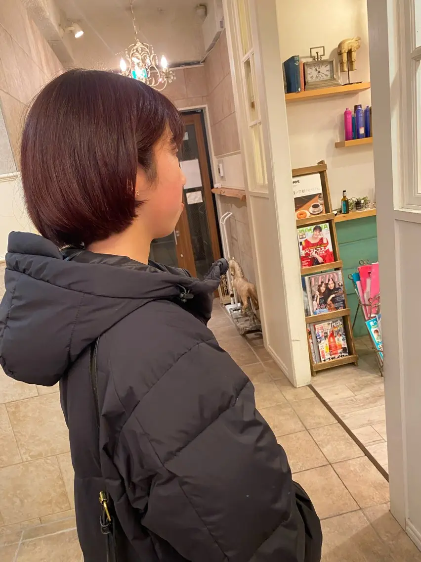 カラー 恩田 美波のヘアスタイル
