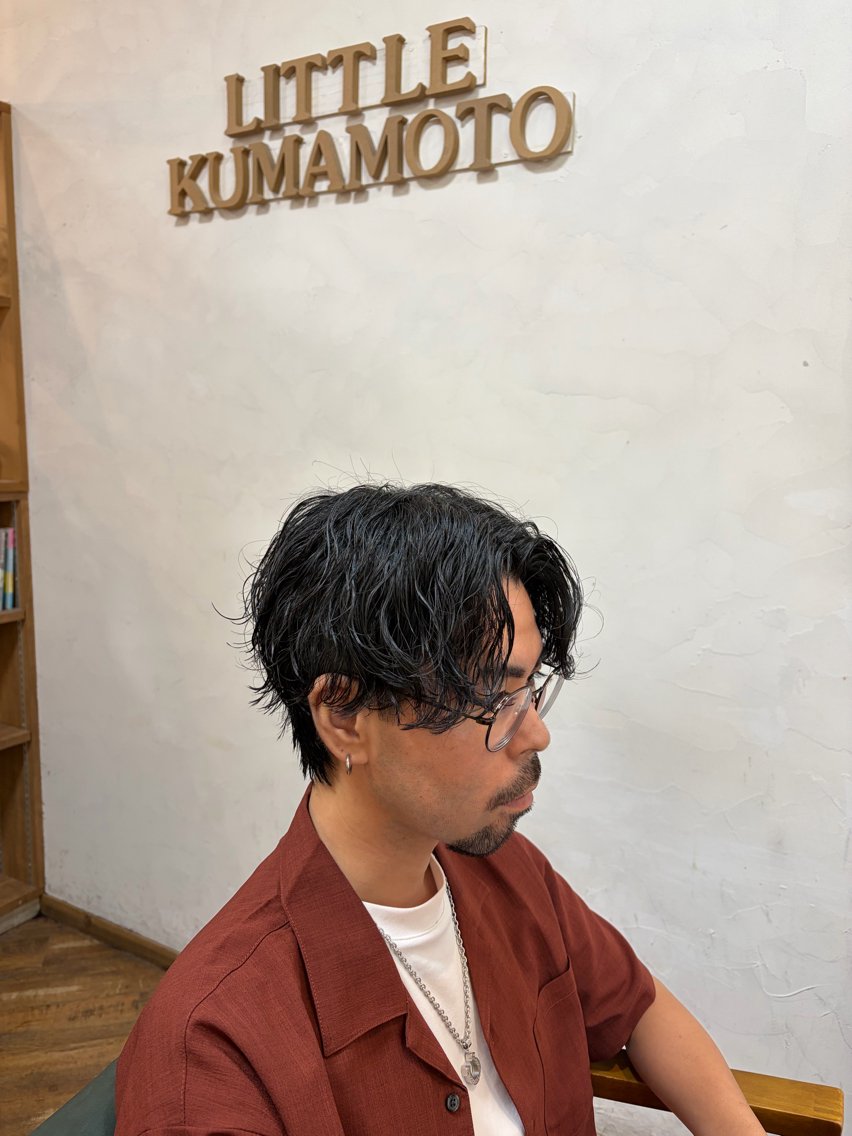 メンズ メンズパーマ N o muのヘアスタイル