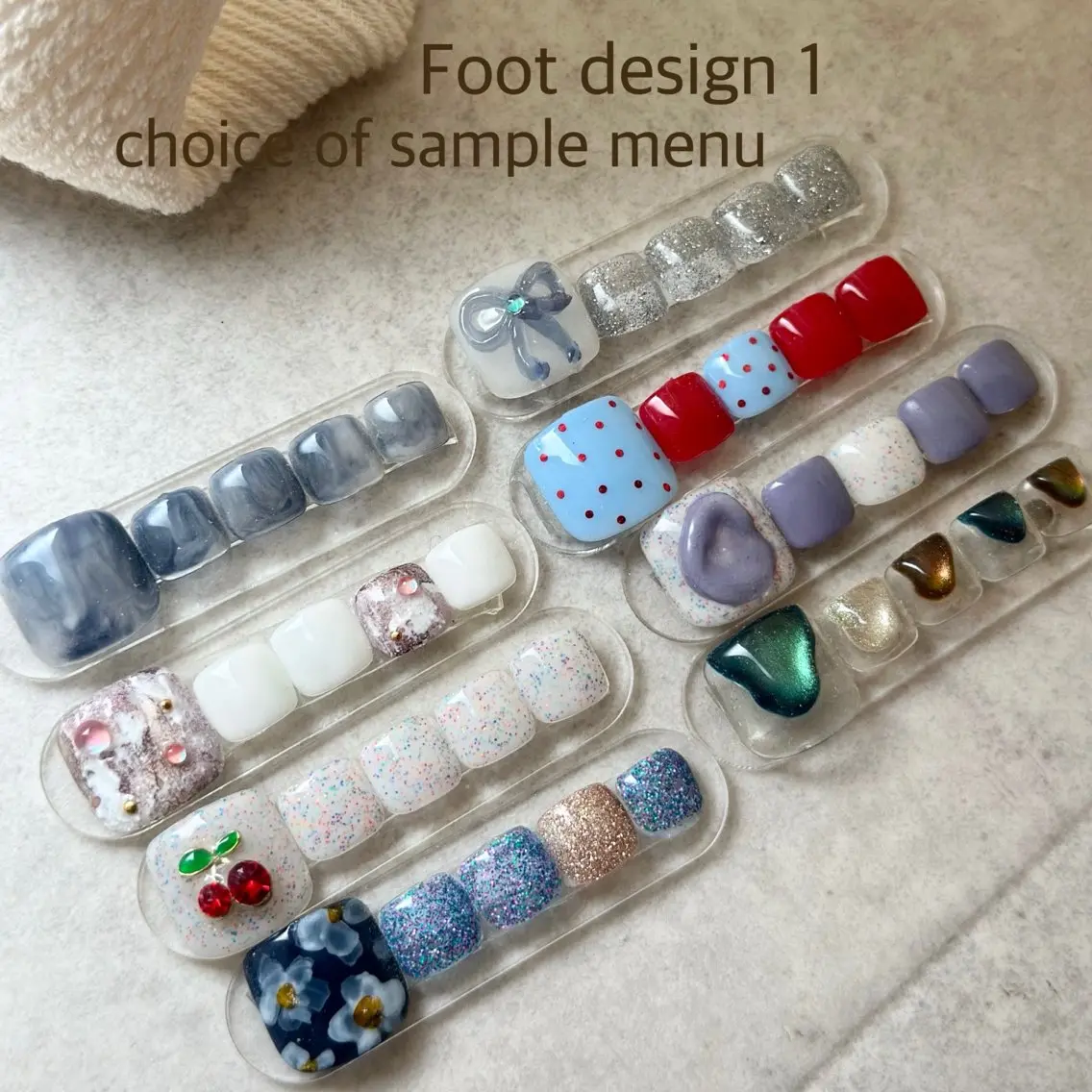 Foot 定額デザインネイル①の写真