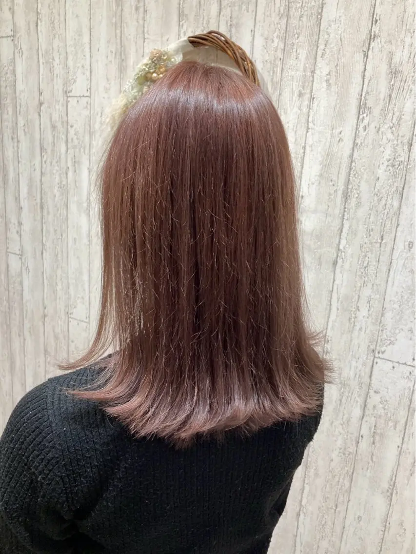 セミロング ˗ˏˋいくみˎˊ˗ /パーマ/カラーのヘアスタイル