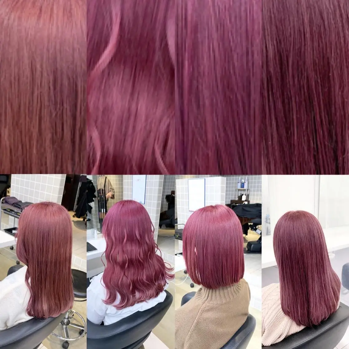 セミロング カラー ヘアアレンジ 🩵 JURI🩵のヘアスタイル