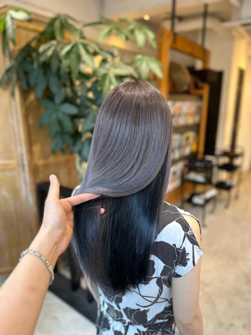 ロング ヘアカラー 秋葉原　柏木絢汰 ✨当日予約okのヘアスタイル