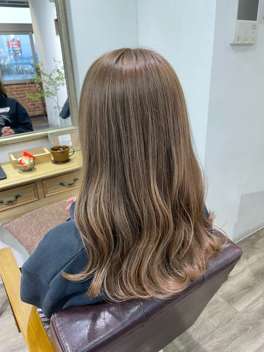 ロング カラー ヘアカラー Felice Erikaのヘアスタイル