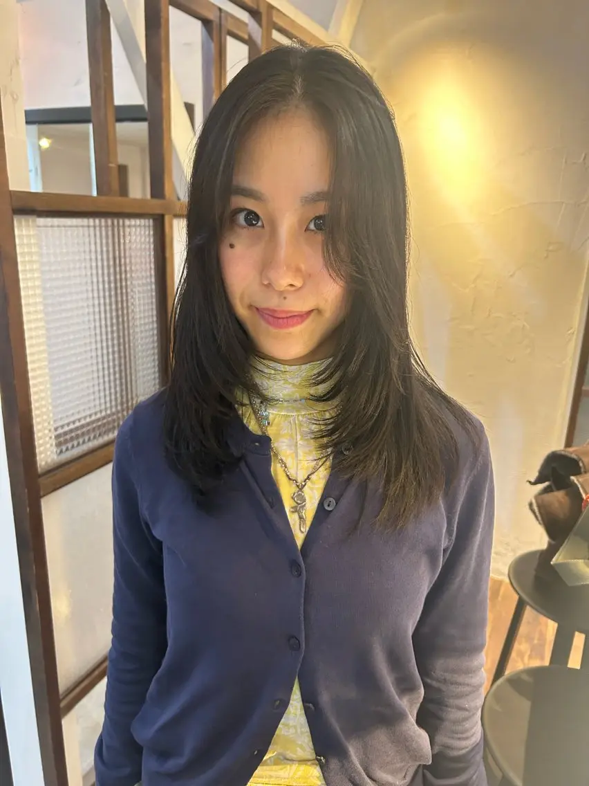 ミディアム カット トリートメント MOMOKA💫 YARD【学芸大学】のヘアスタイル