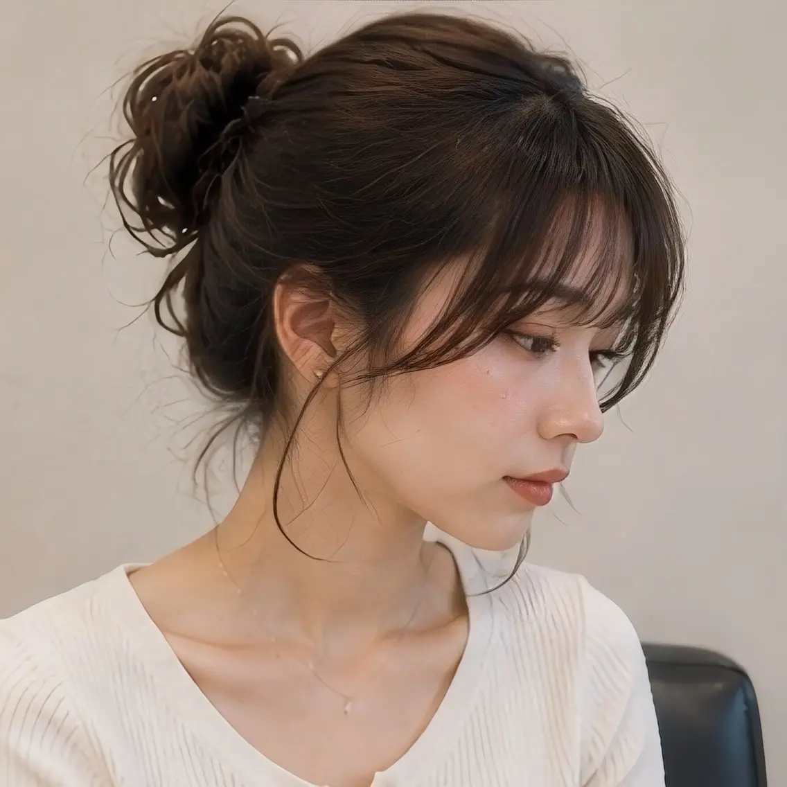 ロング カラー カット ヘアカラー 池袋/縮毛矯正 韓国レイヤーおばかんのヘアスタイル