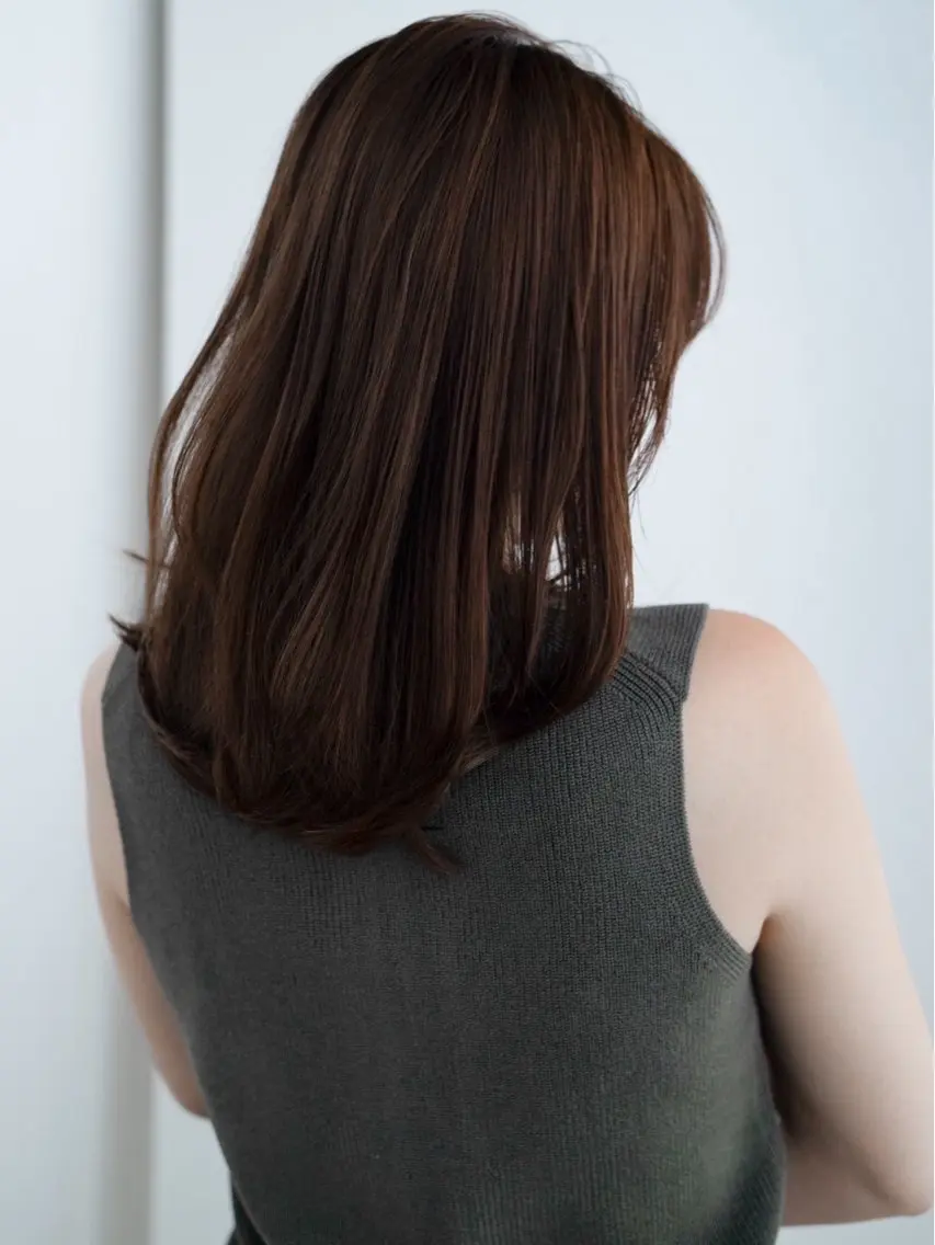ロング カラー ヘアアレンジ ヘアカラー 縮毛矯正特化 指名No.1shunのヘアスタイル
