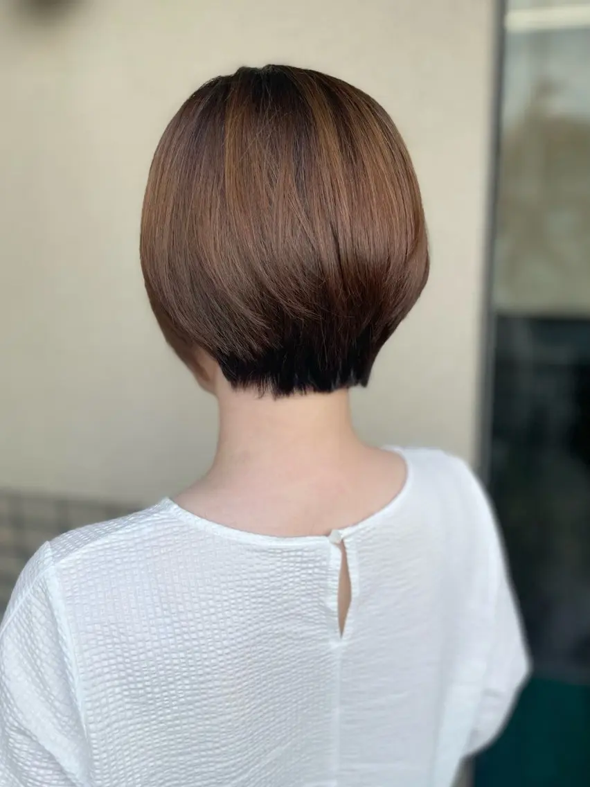 ショート ショートボブ ボブ ショートヘア カット 沢田 瞳のヘアスタイル