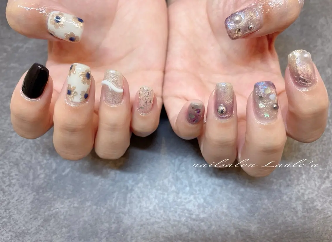 ネイル ハンドネイル nailsalon Laule'aのネイルデザイン