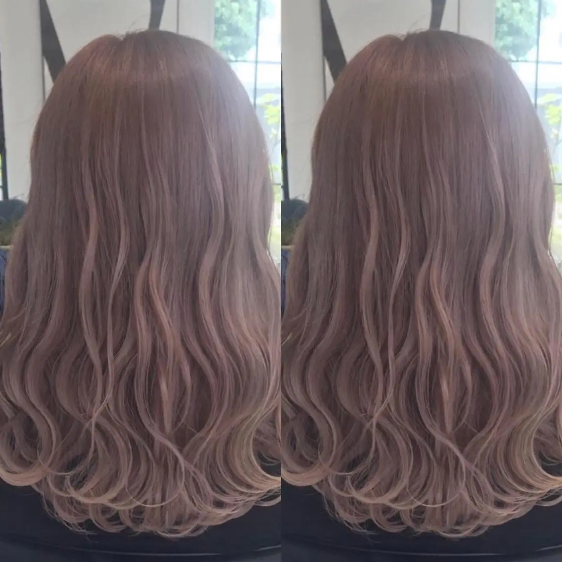 ロング カラー ヘアカラー トリートメント 荒木 依莉亜のヘアスタイル