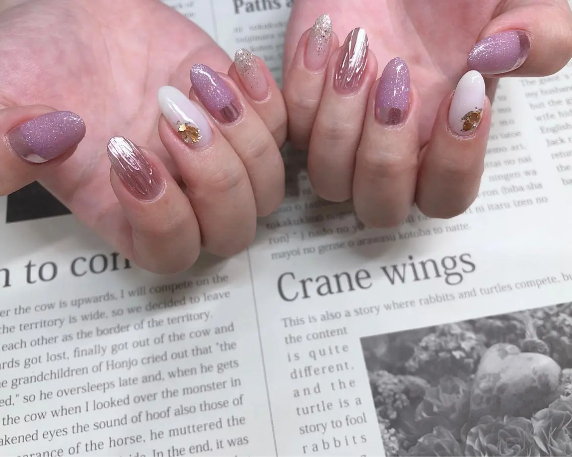 ネイル ハンドネイル saki_ nail heronのネイルデザイン
