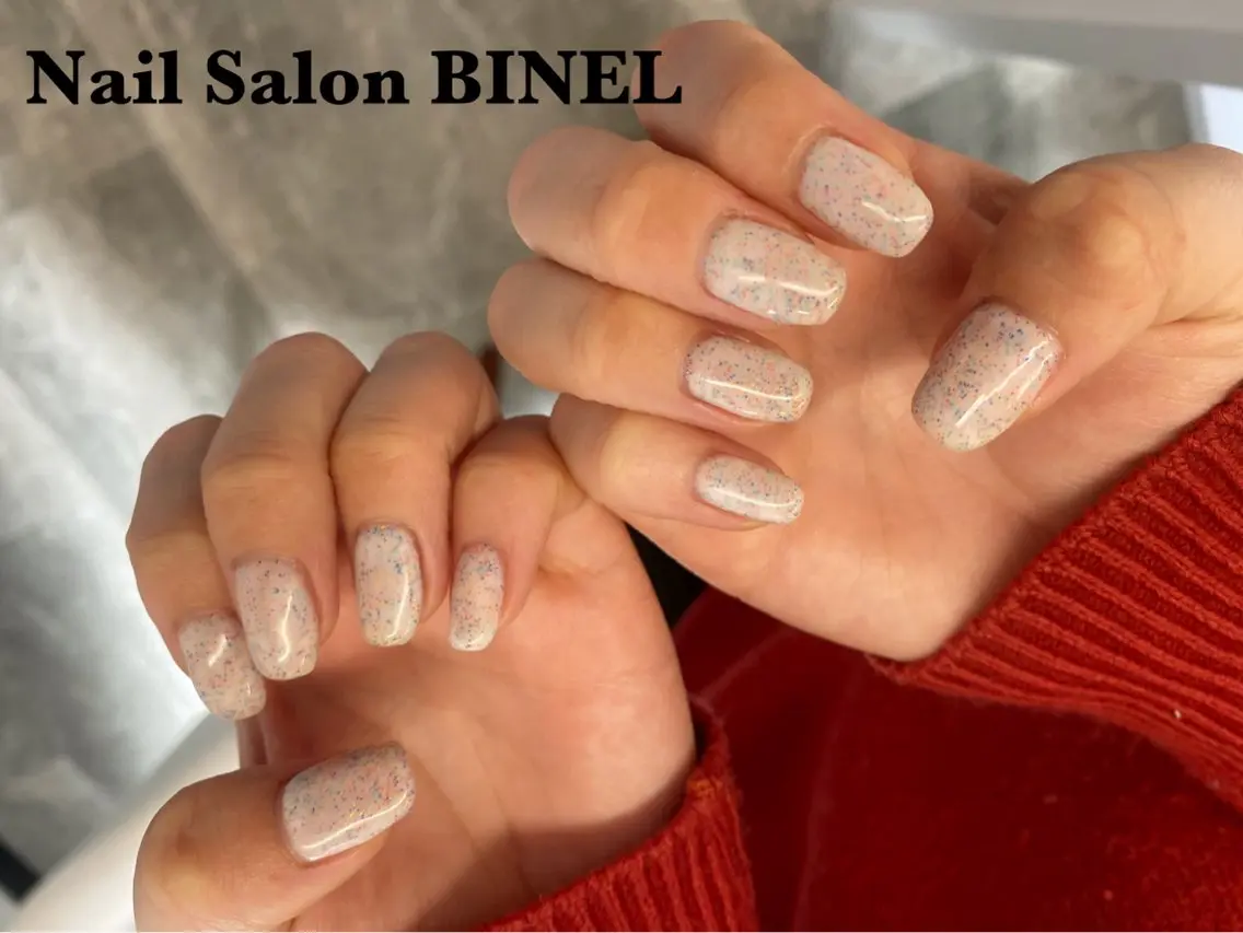 ⸜︎🐣⸝オフなし / ワンカラー💅(ケア込)の写真