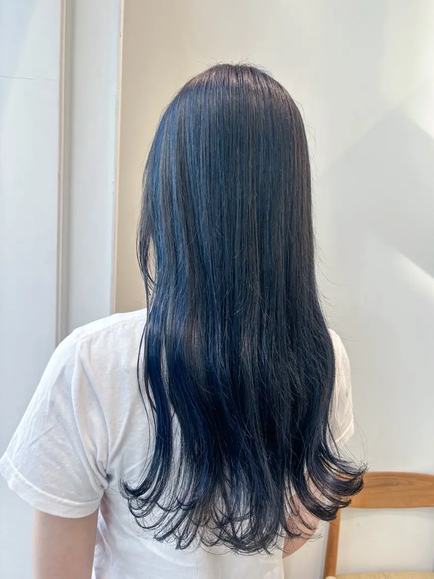 ロング カラー ヘアアレンジ カット ヘアカラー トリートメント yuka .のヘアスタイル