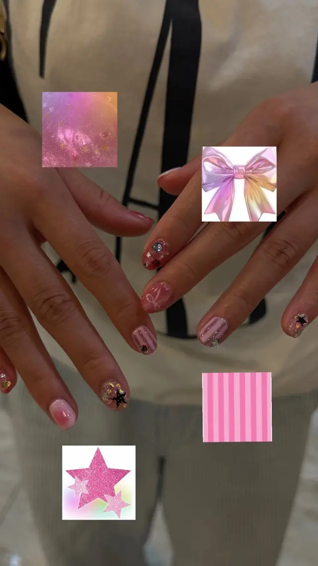 ネイル ハンドネイル 🦋Tink🦋 asukaのネイルデザイン