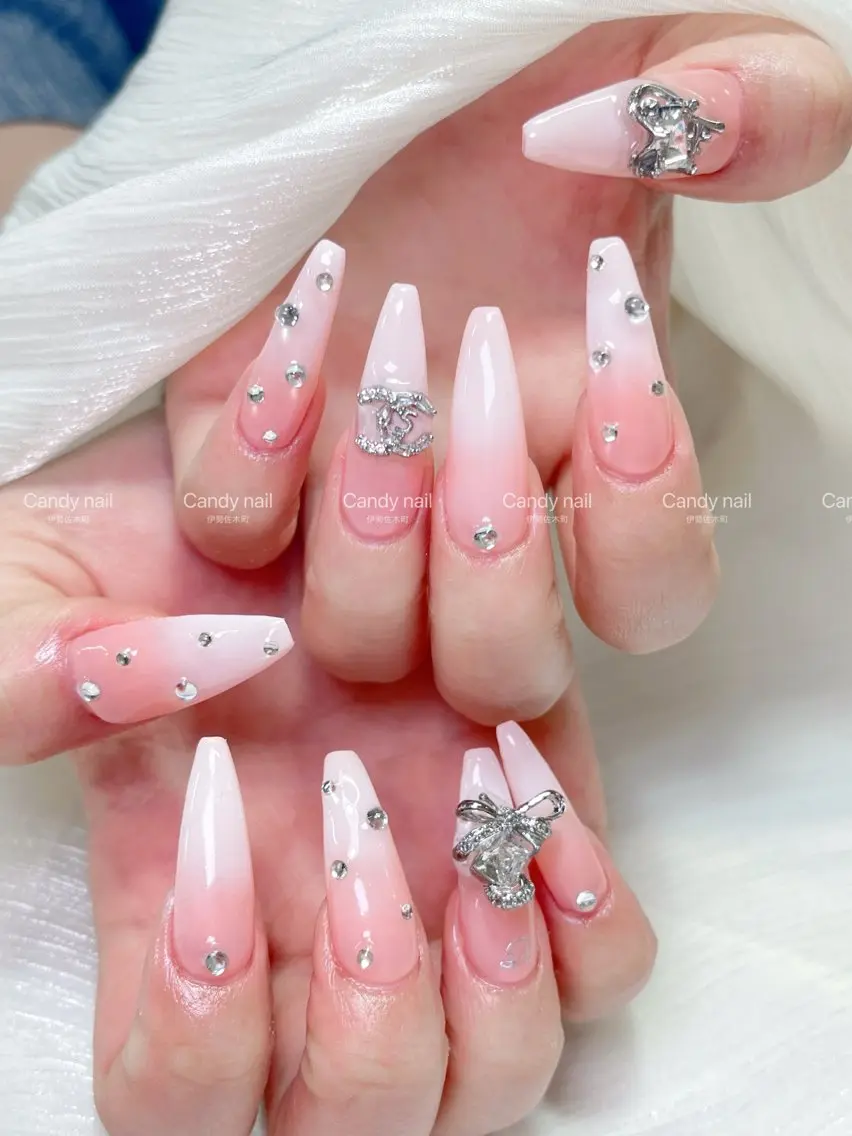 ネイル ハンドネイル candy nail 韓国風ワンホンネイルのネイルデザイン