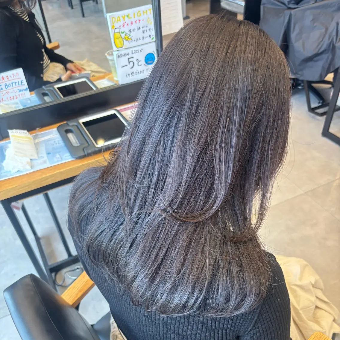 カラー 心美/ブリーチなし 透明感カラーのヘアスタイル