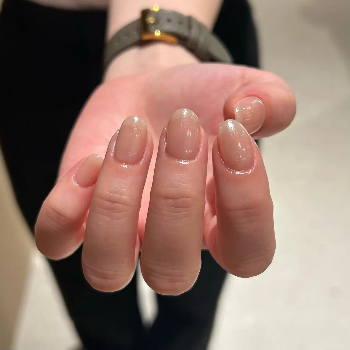 ネイル オーロラネイル ハンドネイル シンプルネイル Ezura Yumiのネイルデザイン