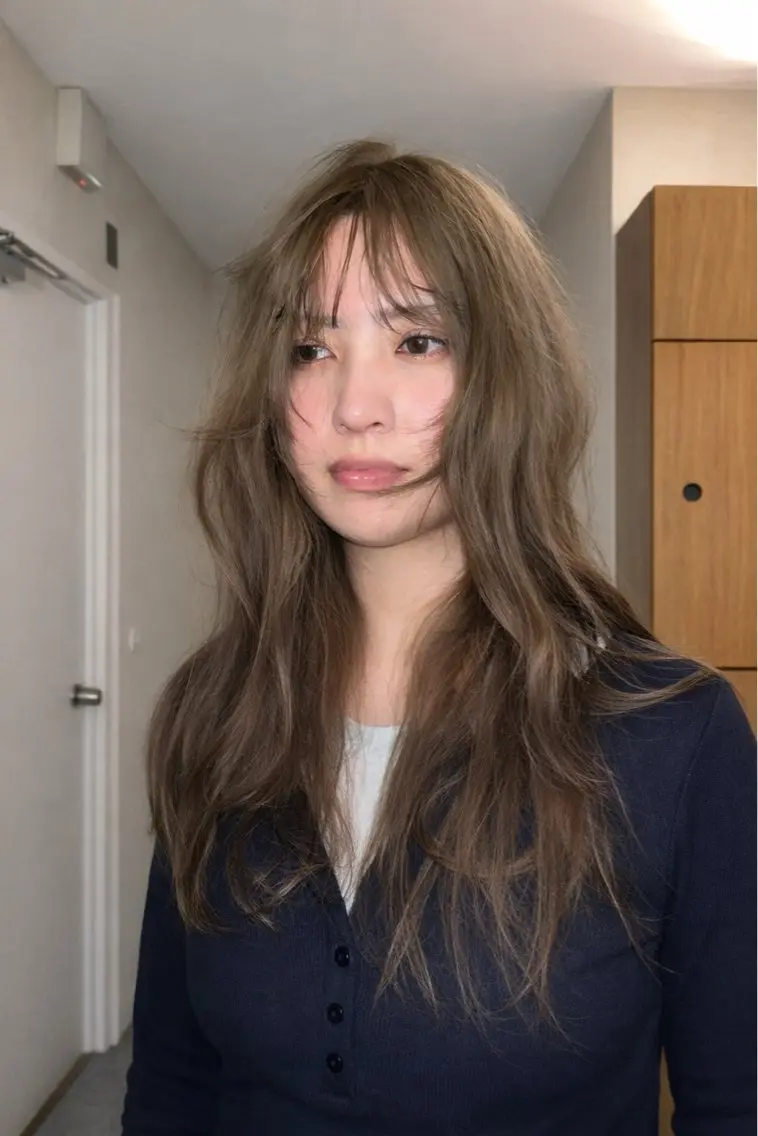 カラー ヘアカラー 熊谷 由貴のヘアスタイル