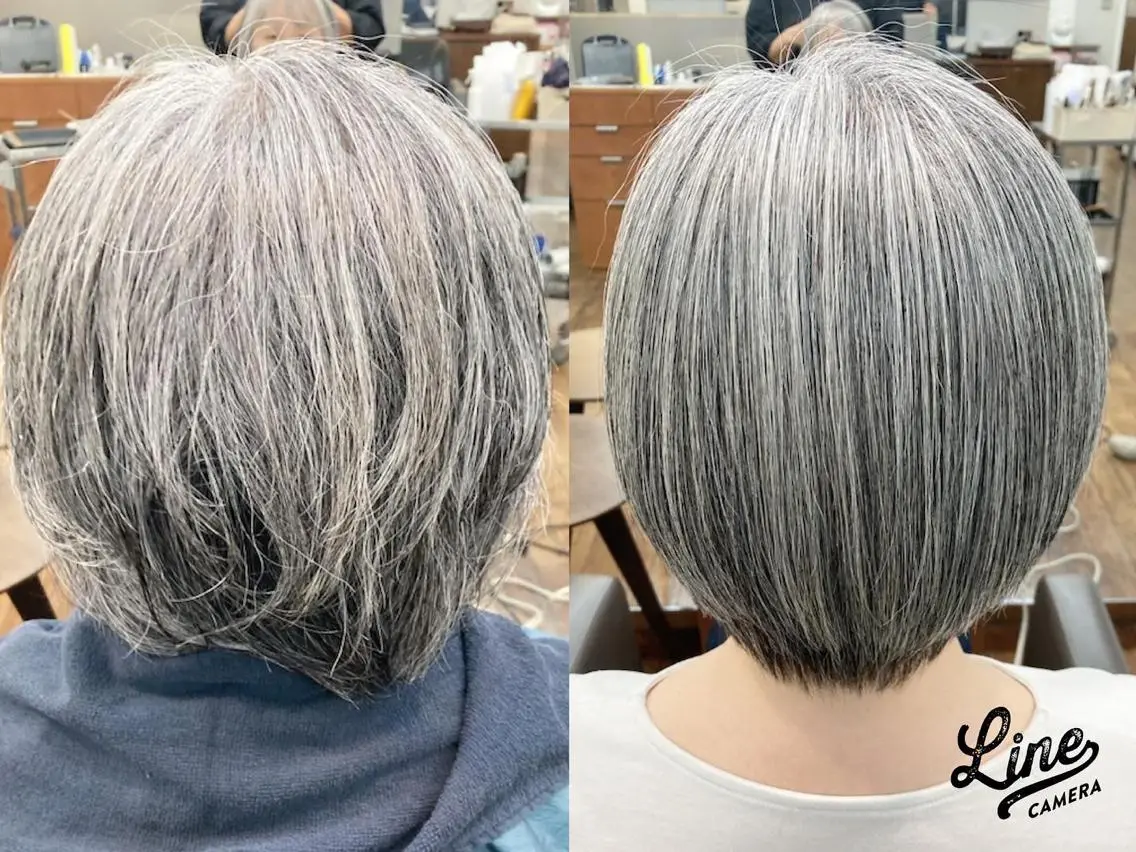 ショート 縮毛矯正 縮毛矯正🌈 三浦暢輝のヘアスタイル