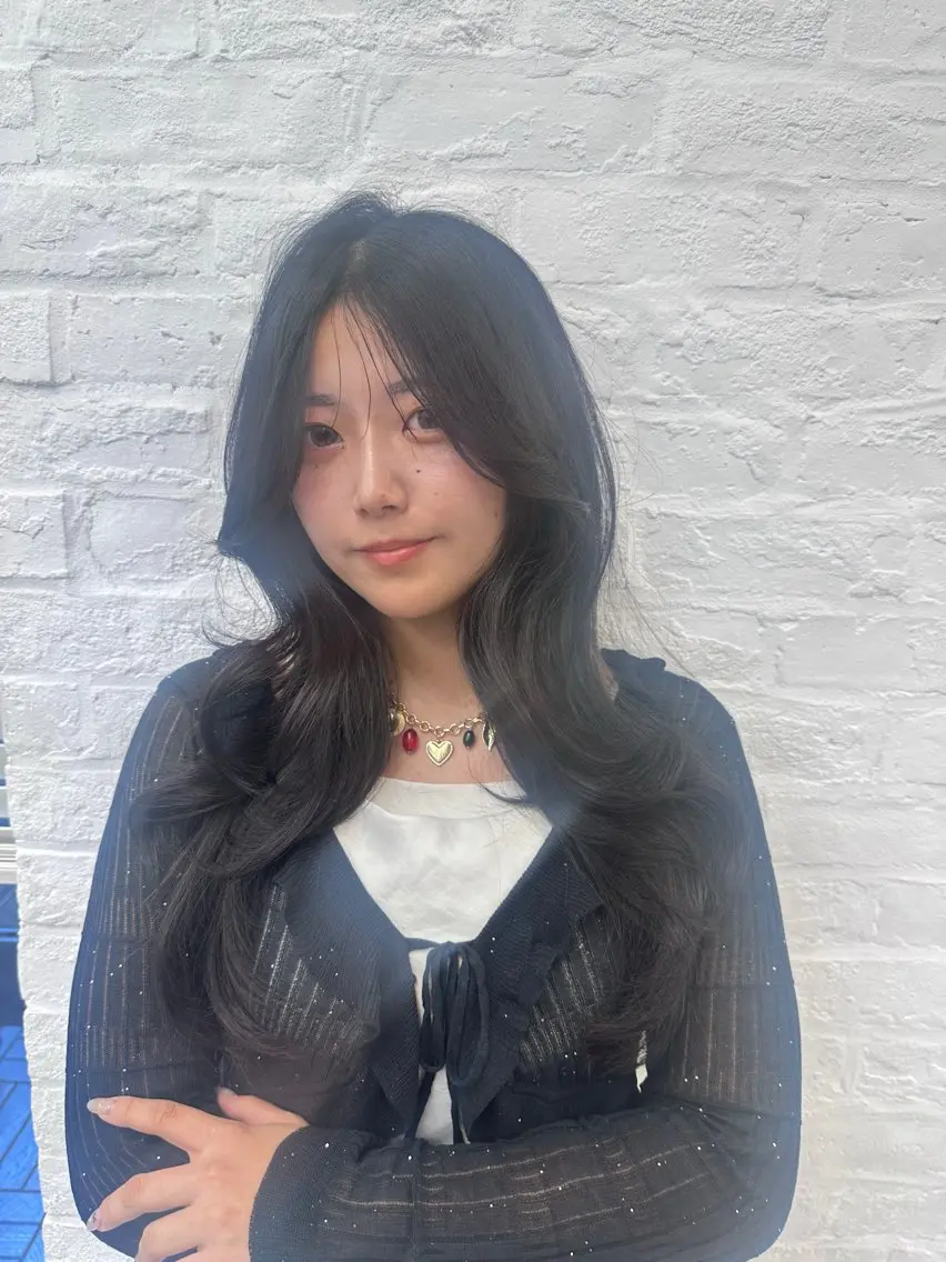 ロング カラー ヘアアレンジ 本田 翔のヘアスタイル