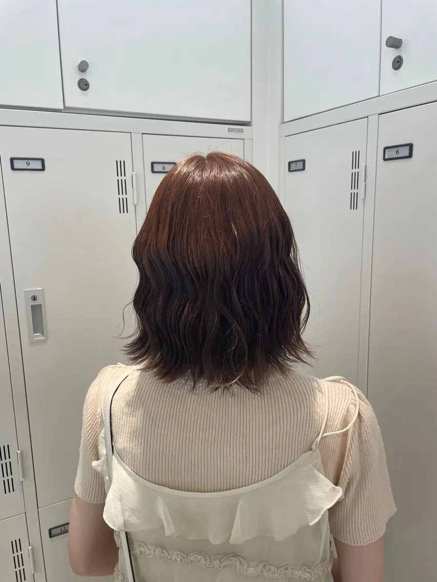 カラー 【レイヤー艶カラー】 🎀moka🎀のヘアスタイル