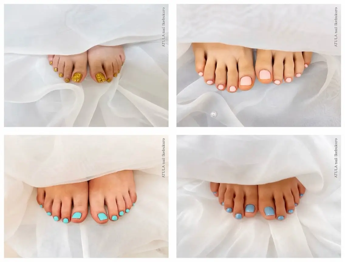 ネイル フットネイル ATULA nailのネイルデザイン